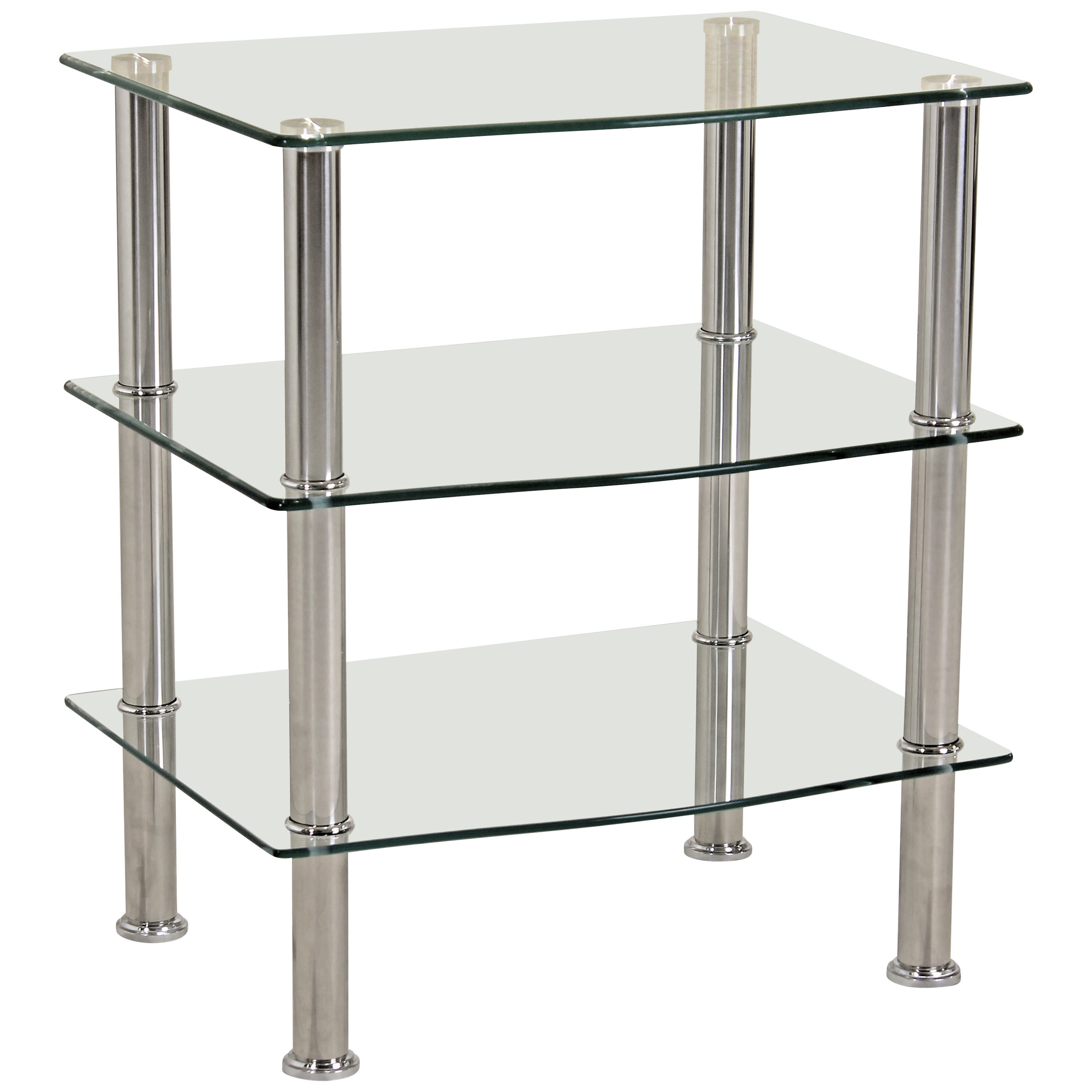 Chrome Glass Media Entertainment Tv Stand Hifi Shelving Unit Details About Chrome Glass Media Entertainment Tv Stand Hifi Shelving Unit Black Clear
