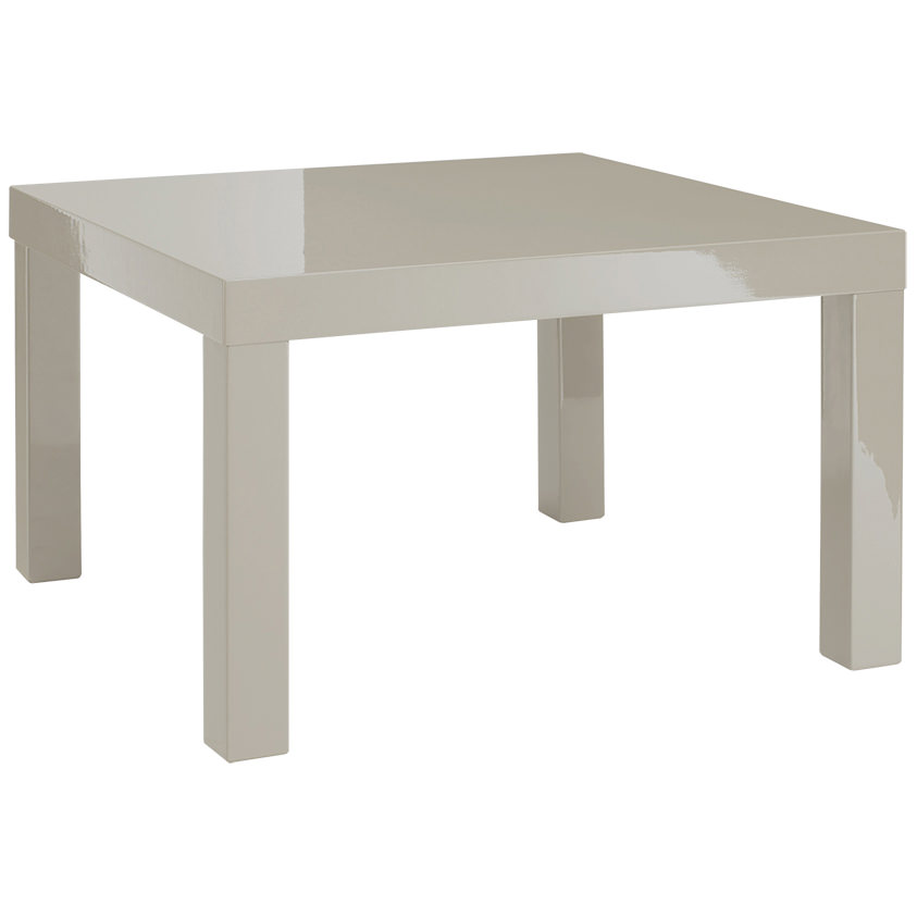 Home Furniture Diy High Gloss Finish Rectangle Coffee Tablegrey Cream Tables