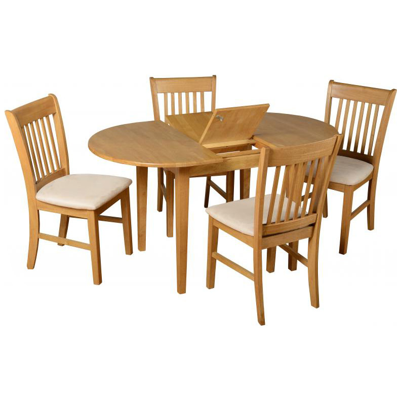 Round Extendable Dining Table And Chairs Ebay : 20 Best Round