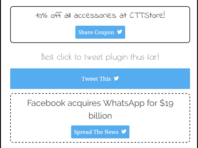 Add Custom Tweet Click Boxes to Your WordPress Website Add Custom Tweet Click Boxes to Your WordPress Website