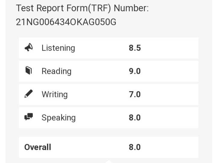 Wale IELTS testimonial