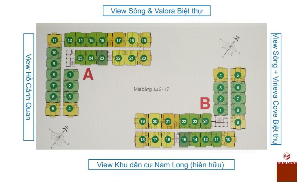 mặt bằng Flora Fuji Mặt bằng dự án Flora Fuji