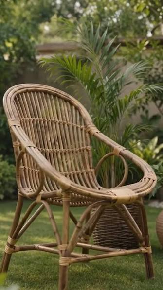 High Back Royal Cane Chair