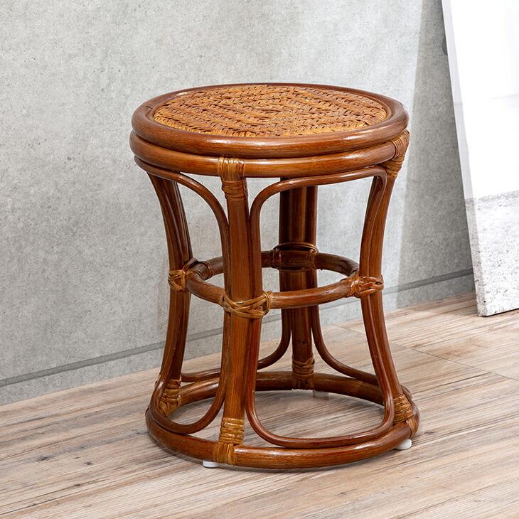 Royal Round Cane Stool