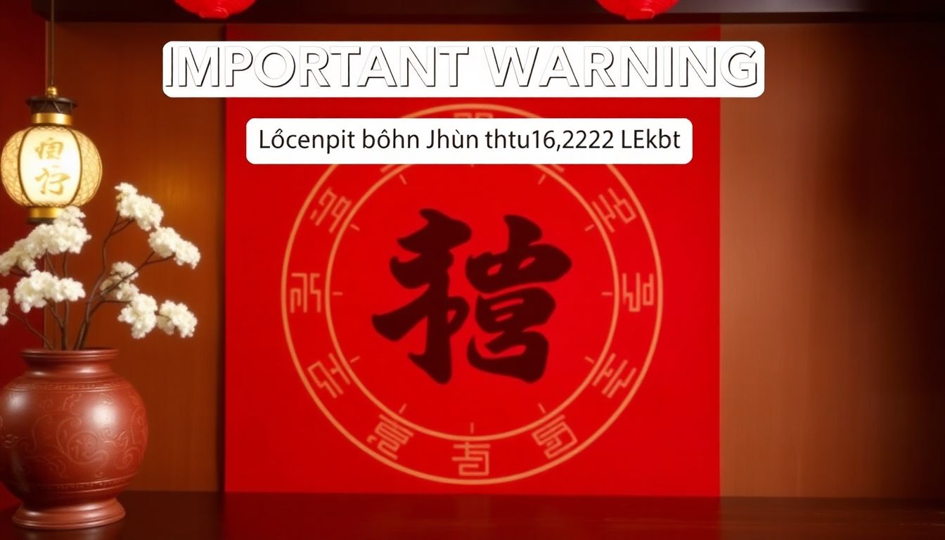 Những Cảnh Báo Cần Lưu Ý Đối Với Người Tuổi Nhâm Tuất Năm 2026