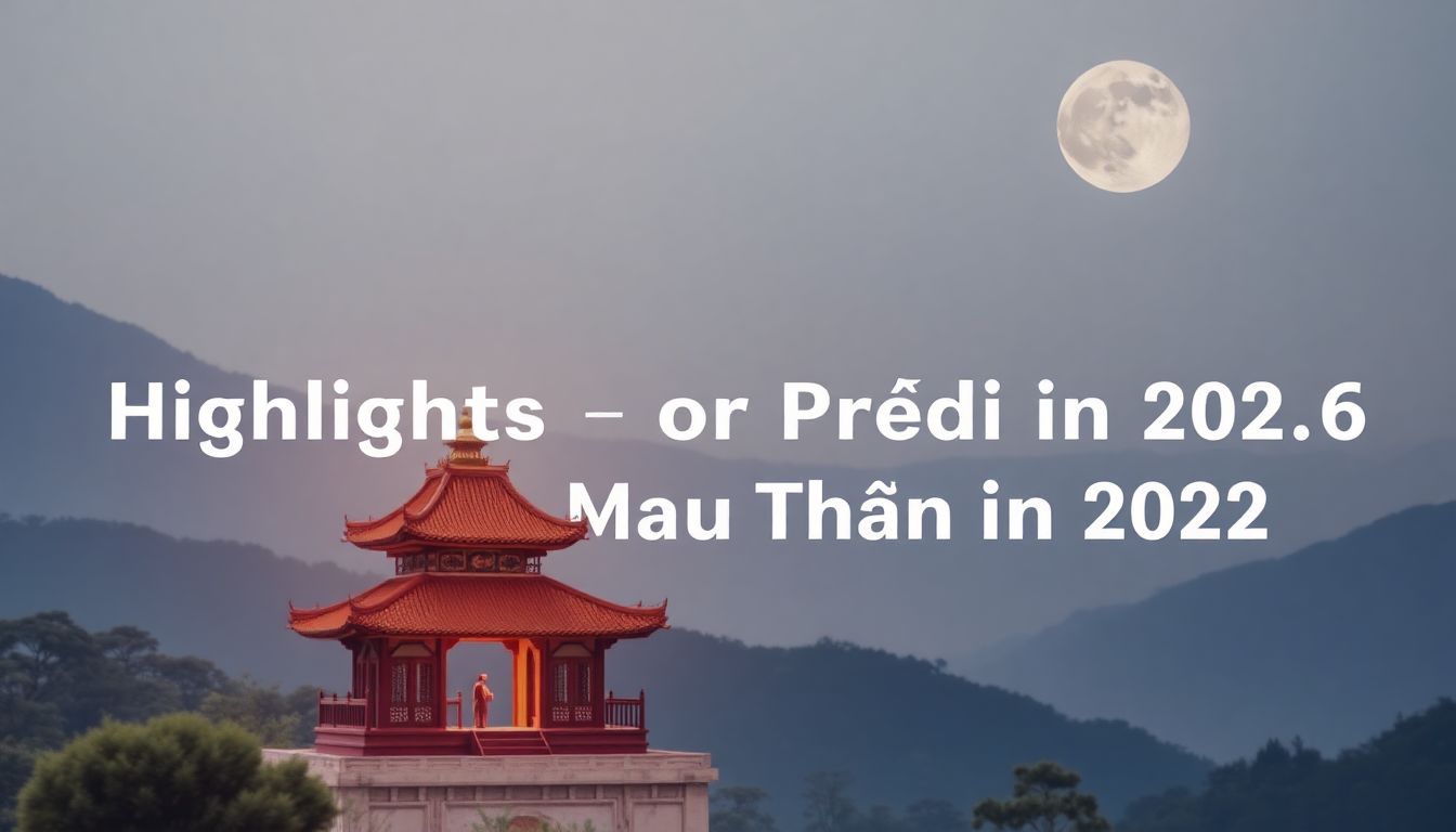 Những Dự Đoán Nổi Bật Cho Tuổi Mậu Thân Năm 2026