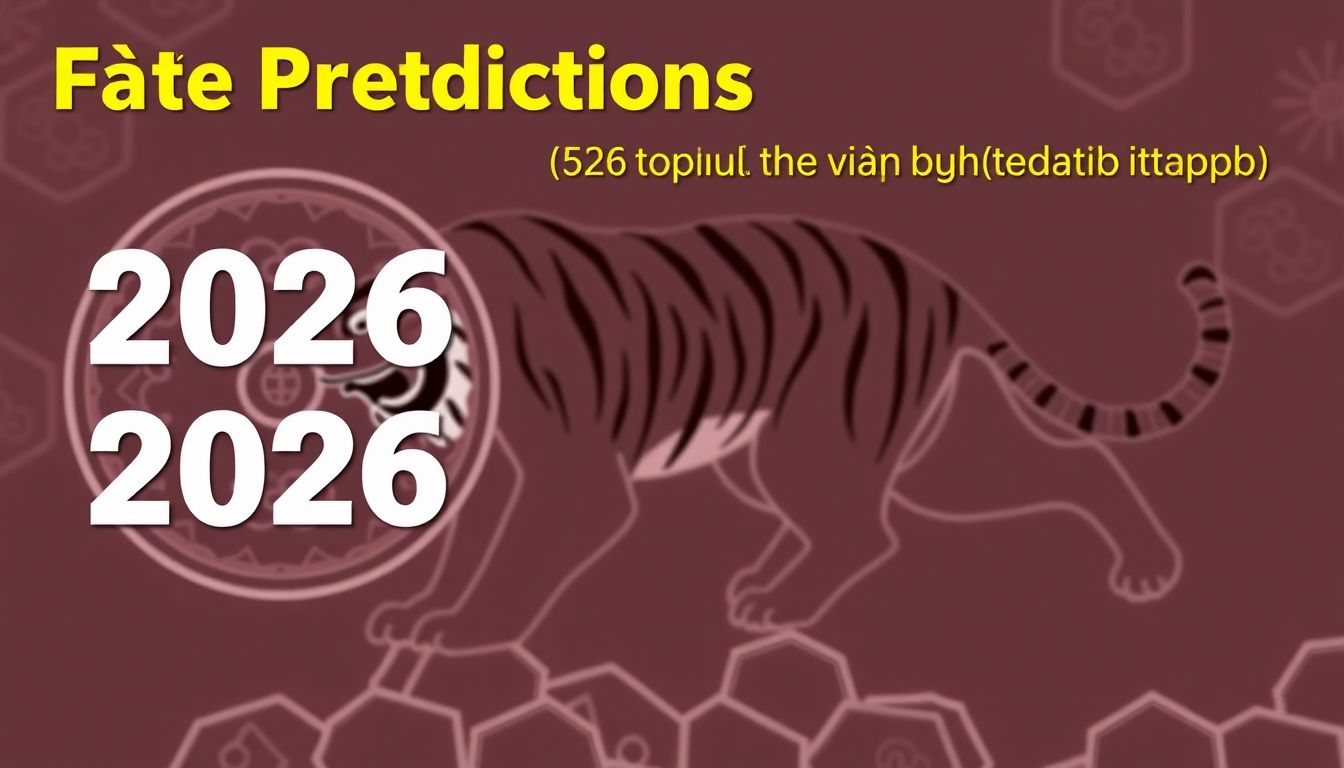 Tử Vi Tuổi Mậu Dần Năm 2026: Dự Đoán Vận Mệnh và Thách Thức