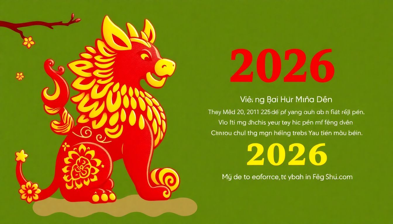 Tử Vi Tuổi Mậu Dần Năm 2026: Hướng Dẫn Đón Nhận Thành Công