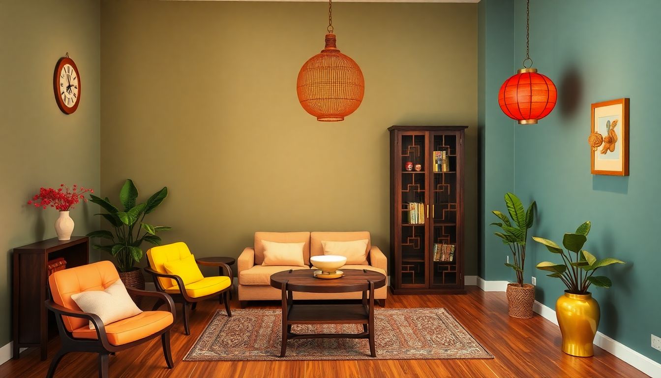 Màu sắc và ảnh hưởng đến tài lộc trong phong thủy gia đình