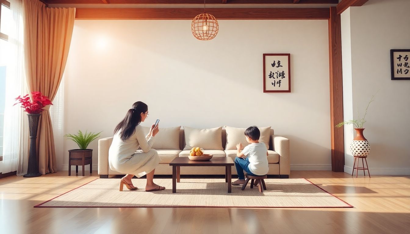 Tăng cường sự hòa hợp trong gia đình qua phong thủy