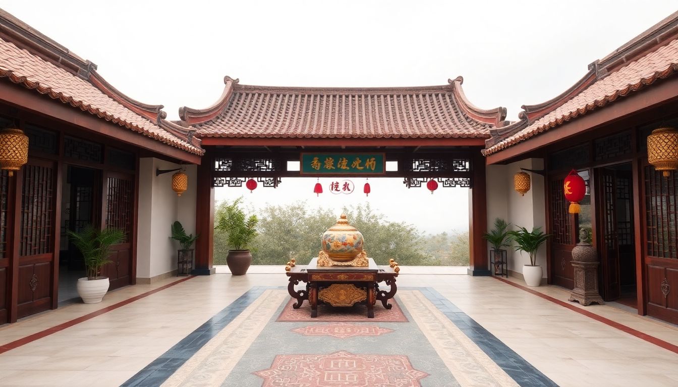 Hành lang vượng khí cho tài lộc gia đình