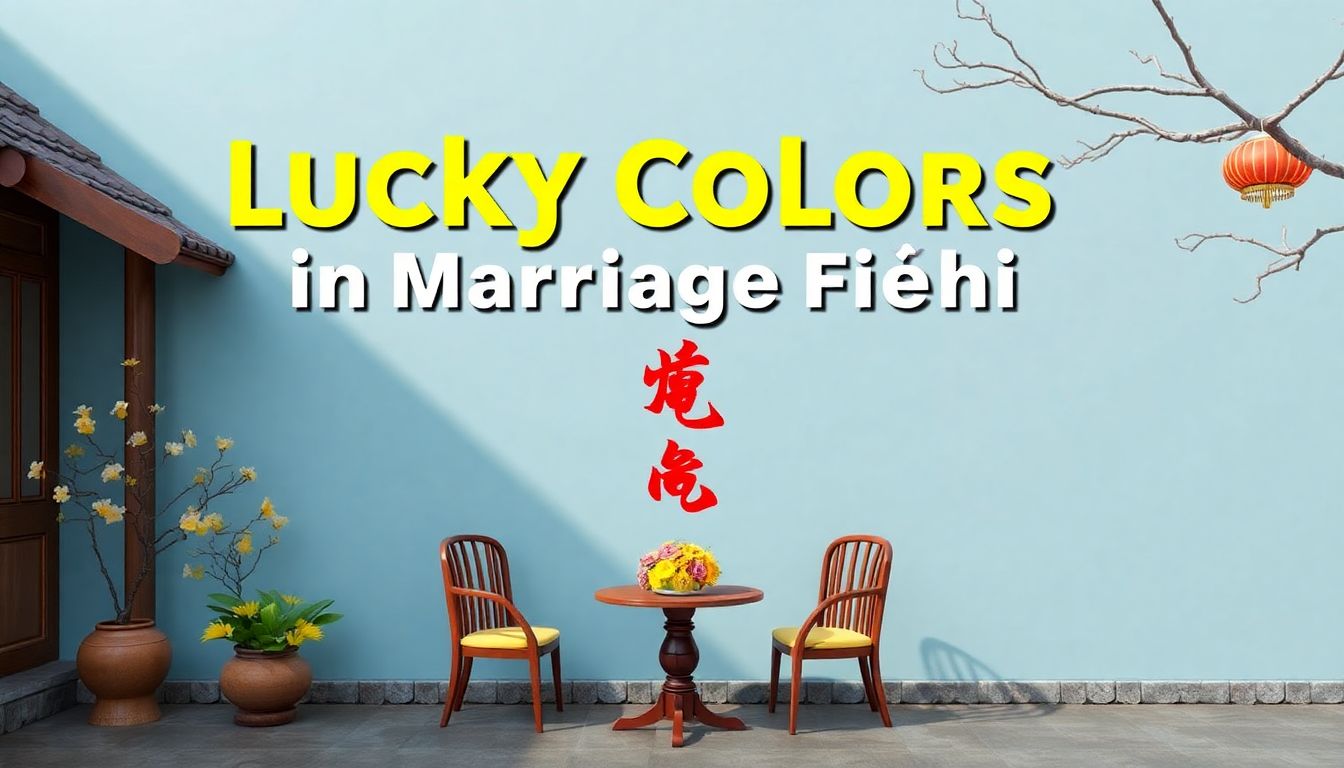 Những Màu Sắc Hộ Mệnh Trong Phong Thủy Hôn Nhân