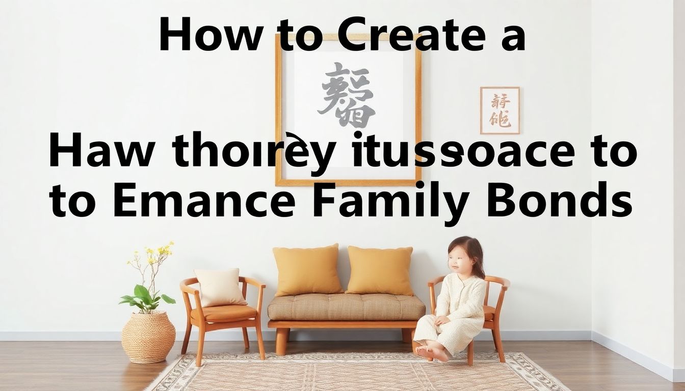 Cách Tạo Không Gian Hòa Hợp Để Tăng Cường Tình Cảm Gia Đình