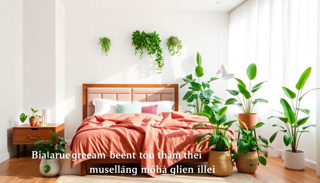 Cách bài trí cây xanh trong phòng ngủ để cải thiện tình cảm vợ chồng