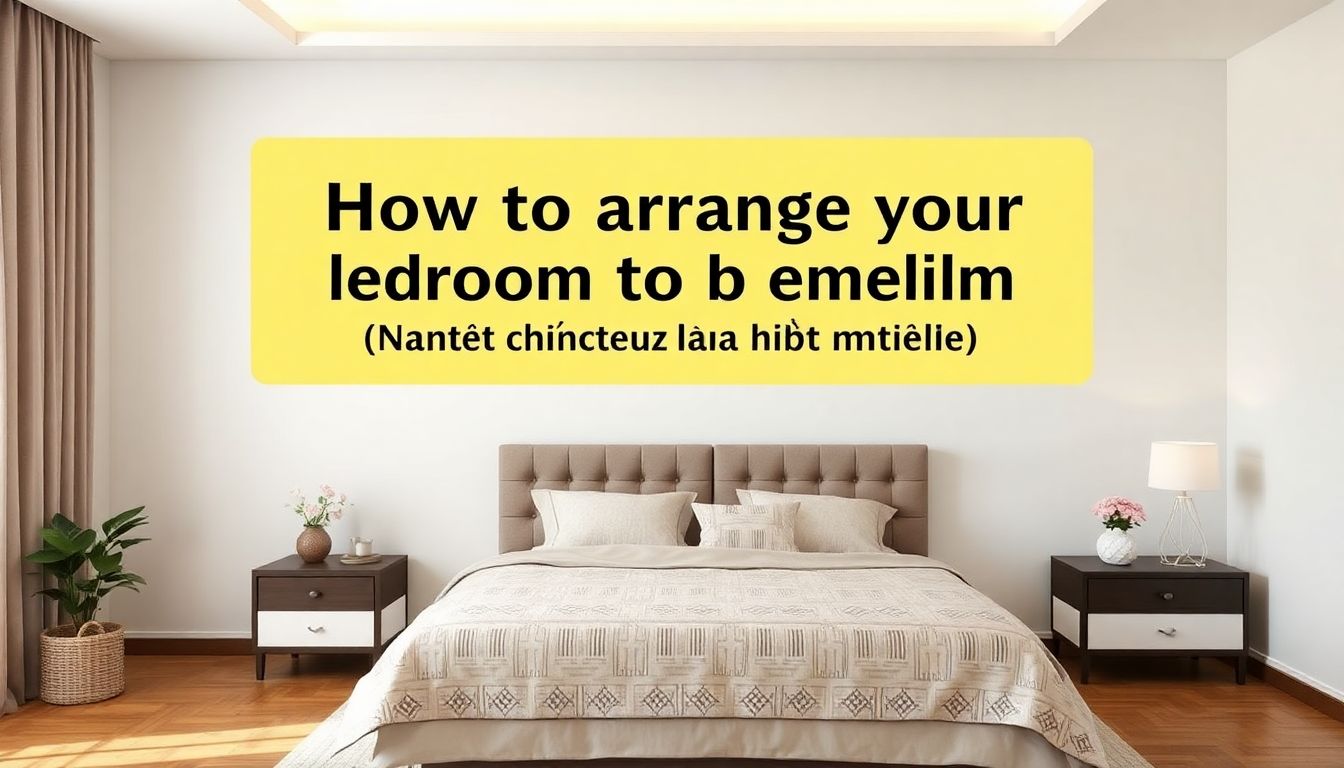 Cách Sắp Xếp Phòng Ngủ Để Tăng Cường Tình Cảm Vợ Chồng