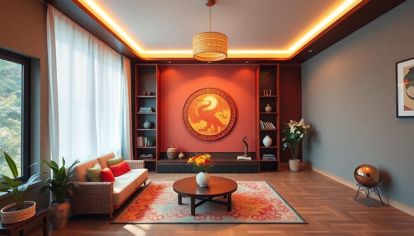 Năng lượng của màu sắc trong phong thủy gia đình