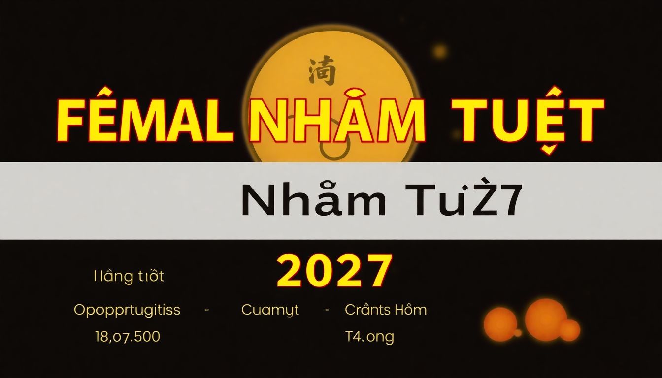 Tử Vi Tuổi Nhâm Tuất Nữ Mạng Năm 2027: Cơ Hội và Thách Thức