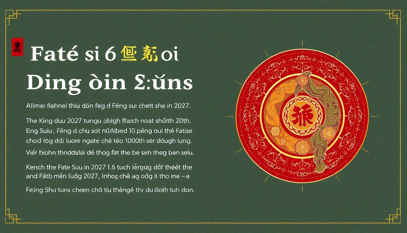 Vận Hạn Tuổi Đinh Sửu Nữ Mạng Năm 2027: Những Điều Cần Biết