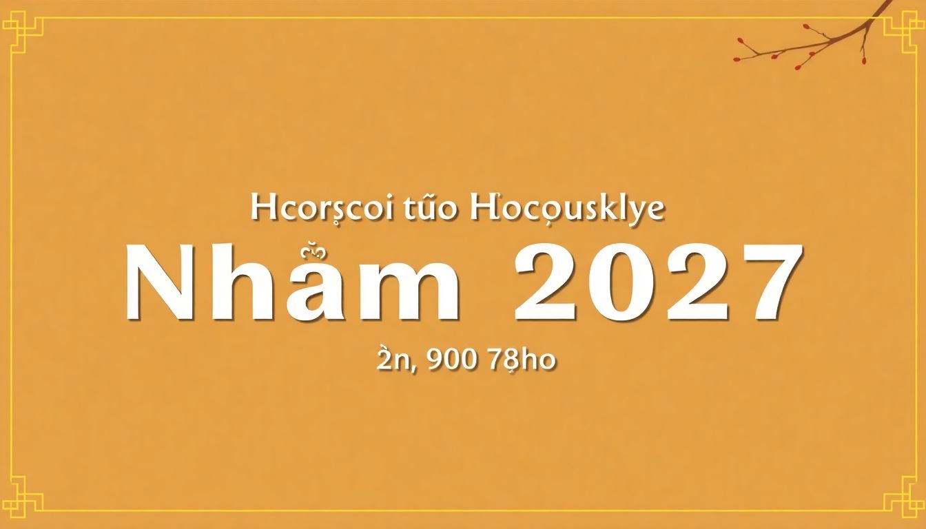 Tử Vi Và Tài Lộc Người Tuổi Nhâm Thân Năm 2027