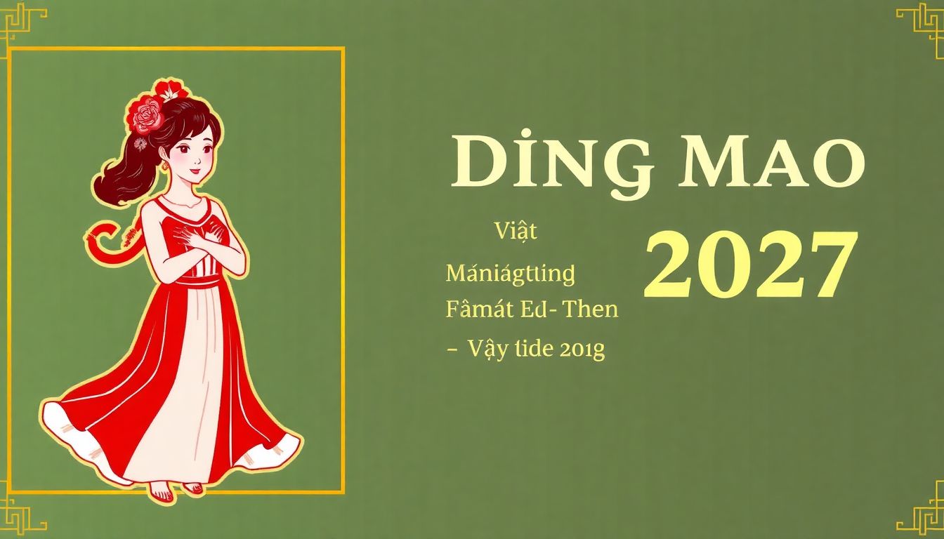 Tử Vi Tuổi Đinh Mão Nữ Mệnh Năm 2027: Những Dự Đoán Quan Trọng