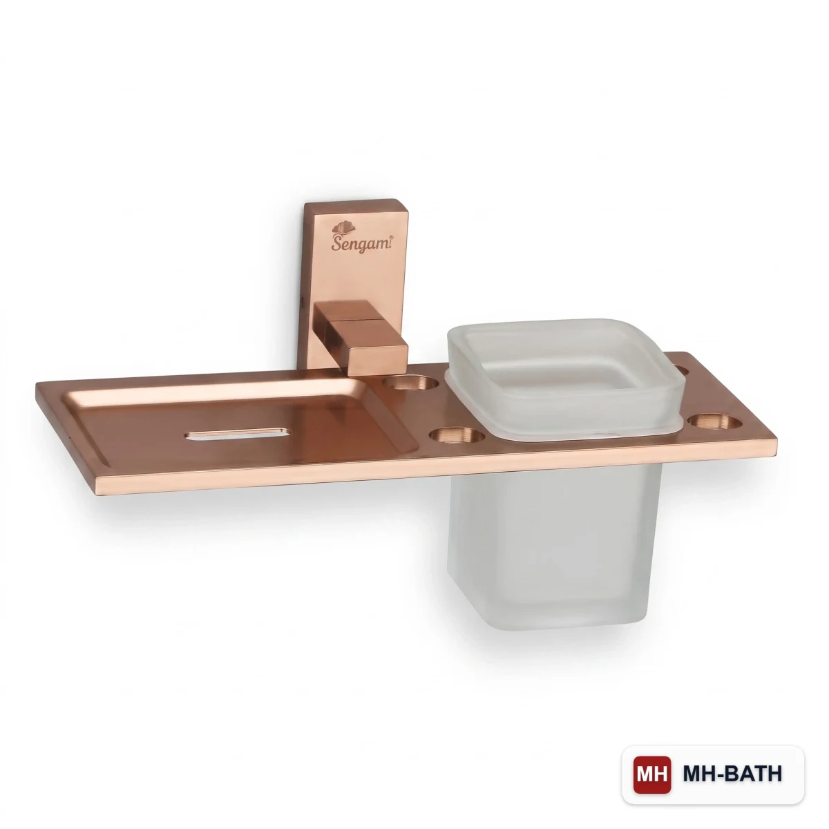 Soap Dish With Tumbler Holder 