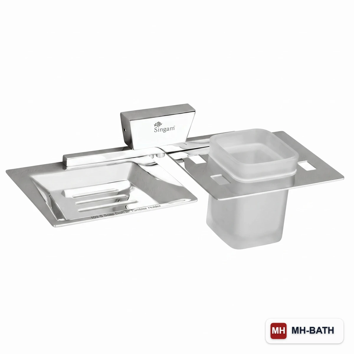 JI-109/Soap Dish With Tumbler Holder