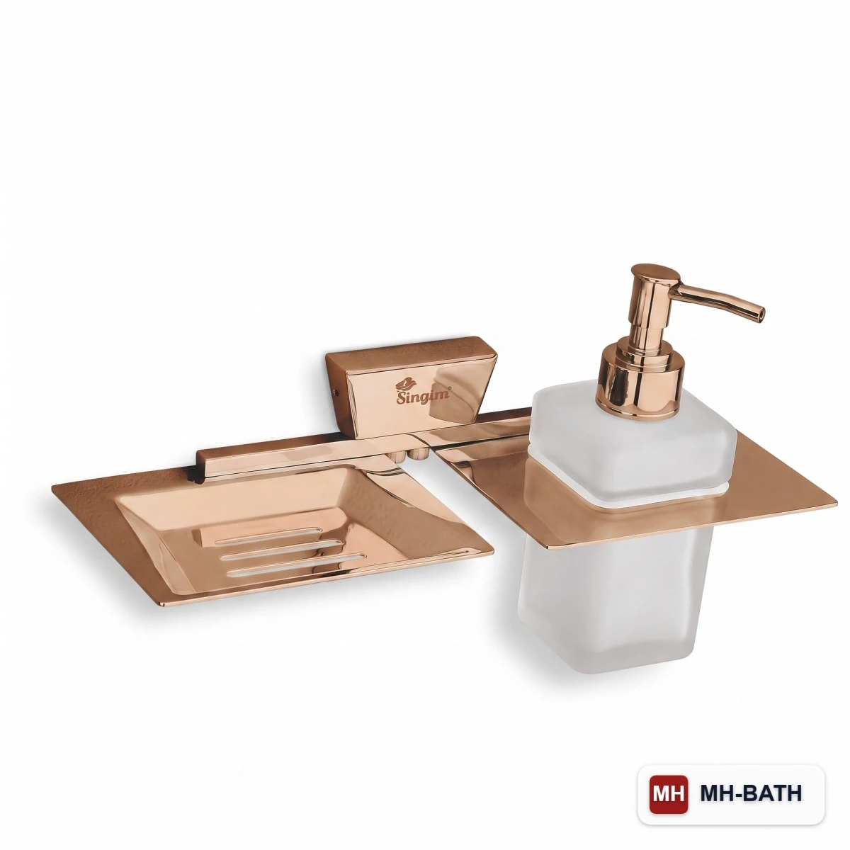 JI-210/Soap Dish with Liq. Soap Dispenser
