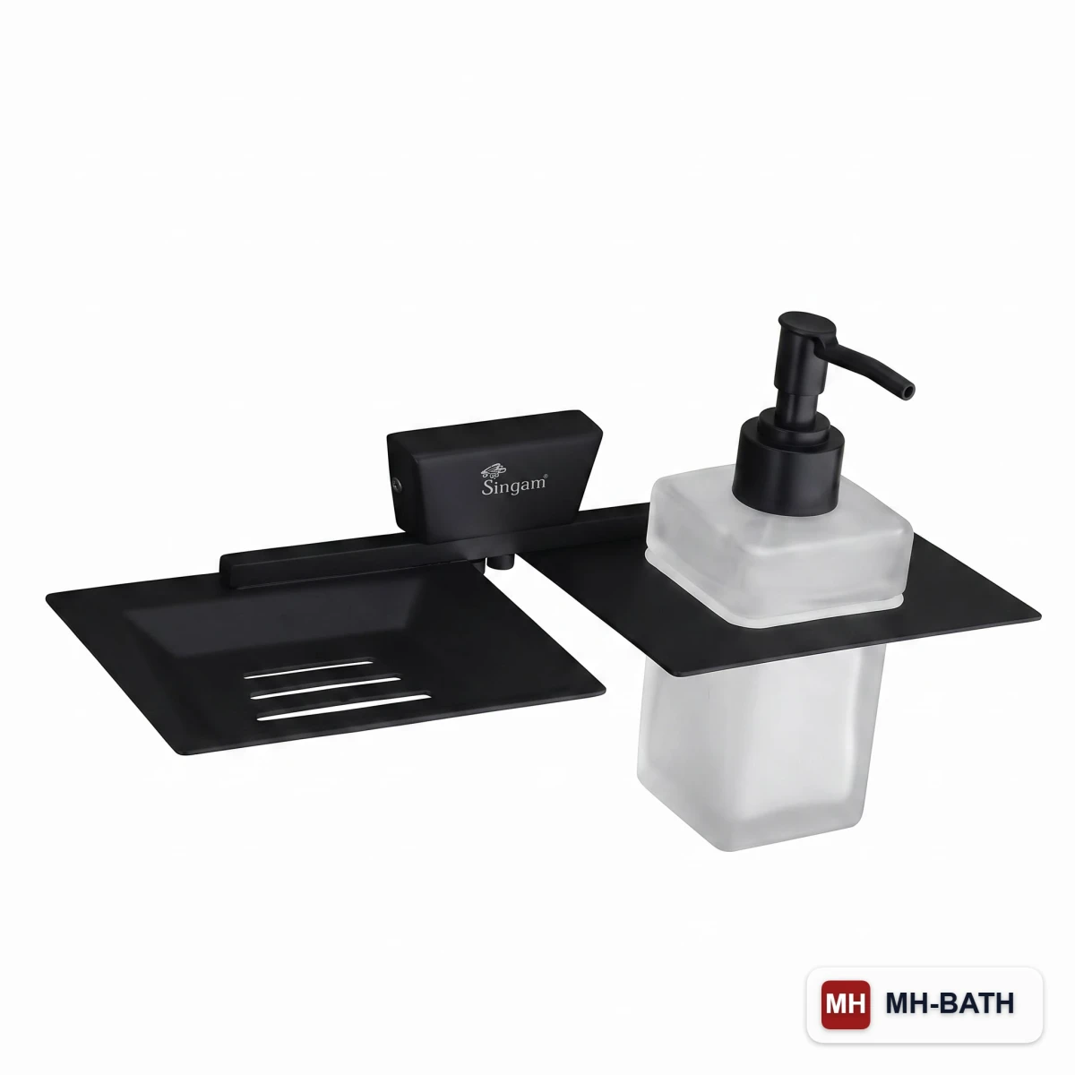 JI-410/Soap Dish with Liq. Soap Dispenser