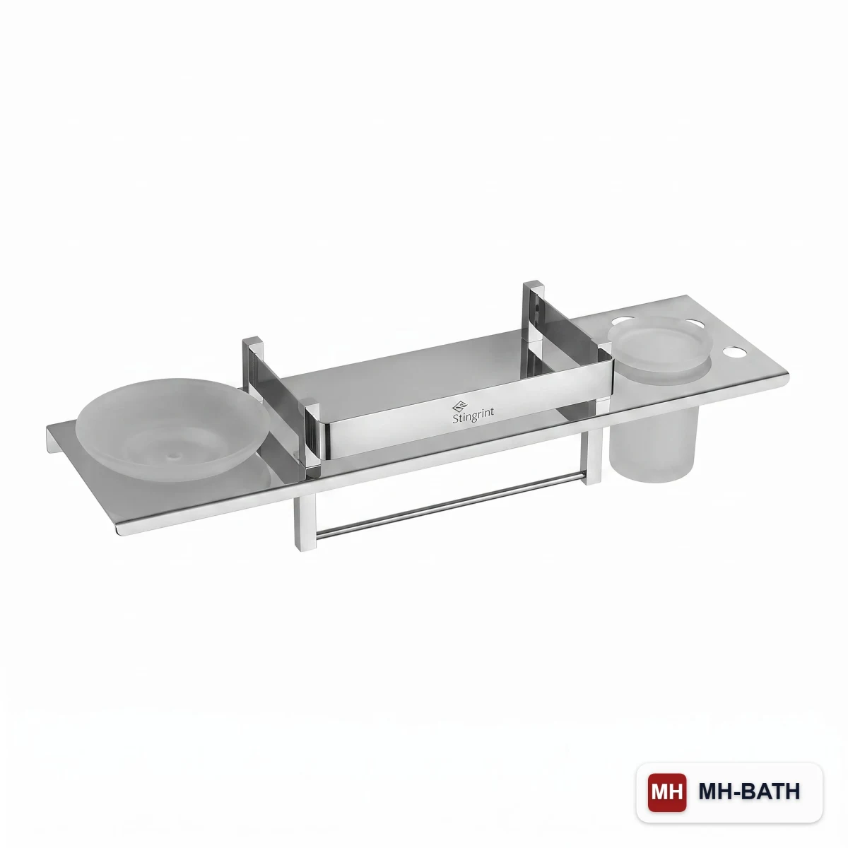 Glass 4 in 1 Shell - Soap Dish 