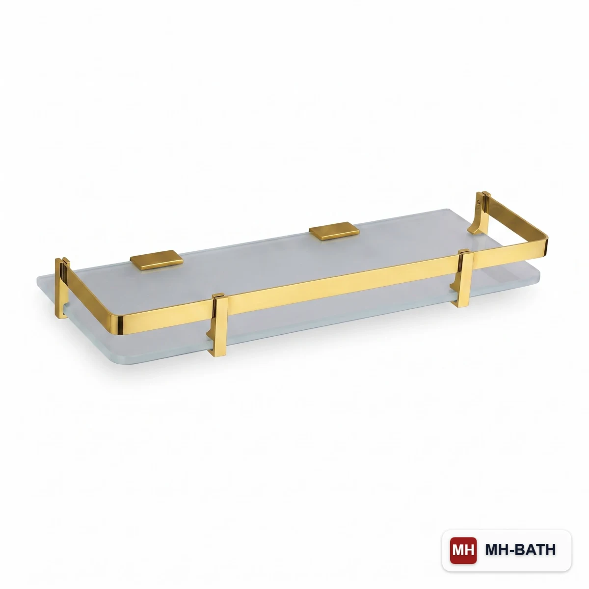 Glass Shelf - Gold 