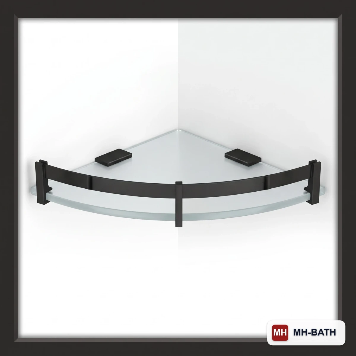 Glass Corner - Black 