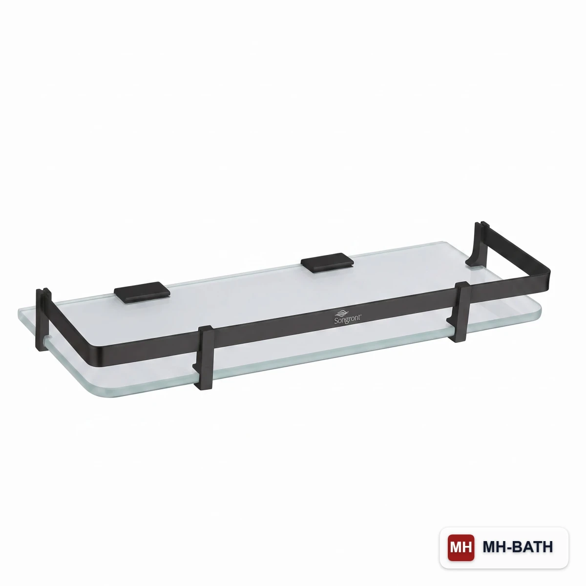 Glass Shelf - Black 