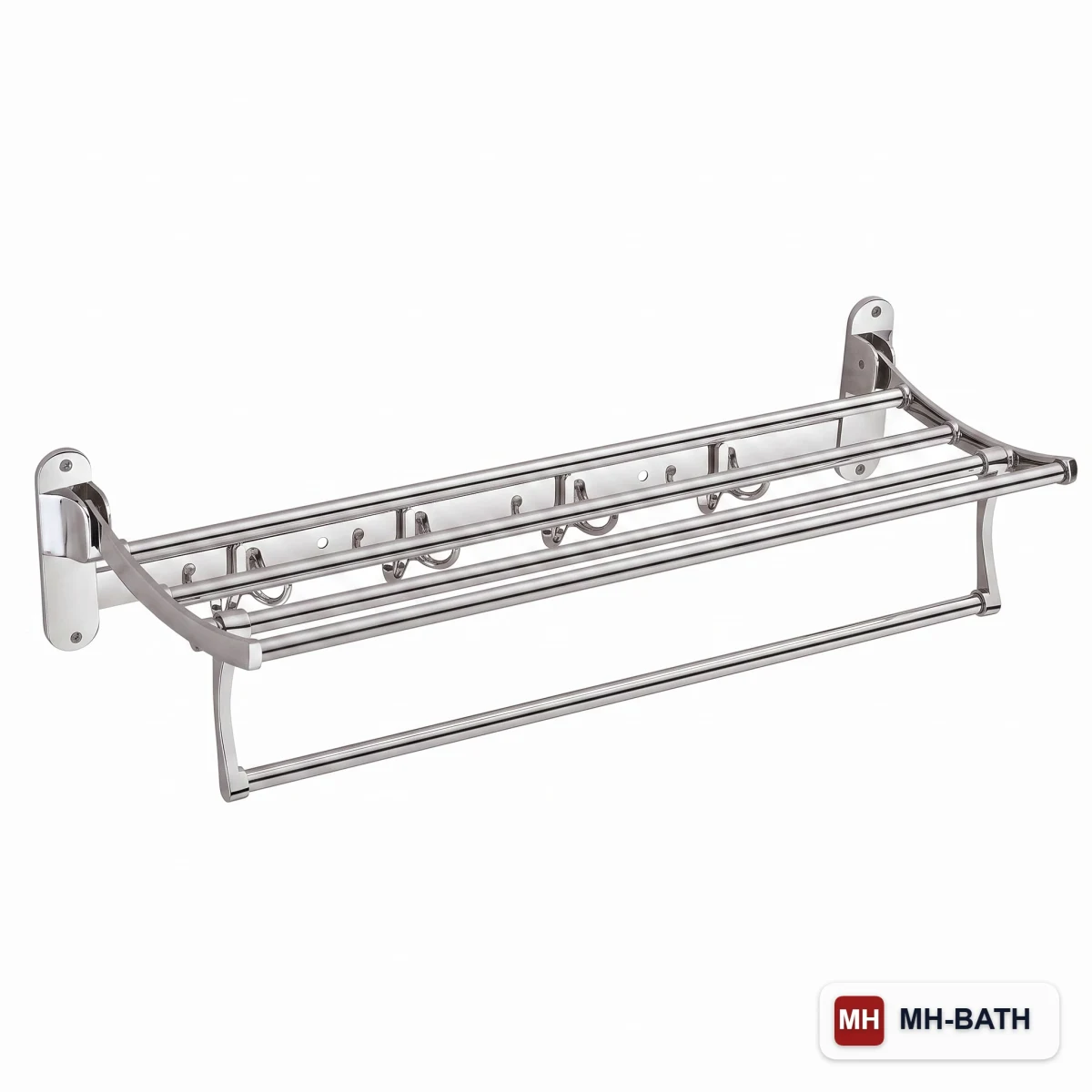 Foding Round Towel Rack