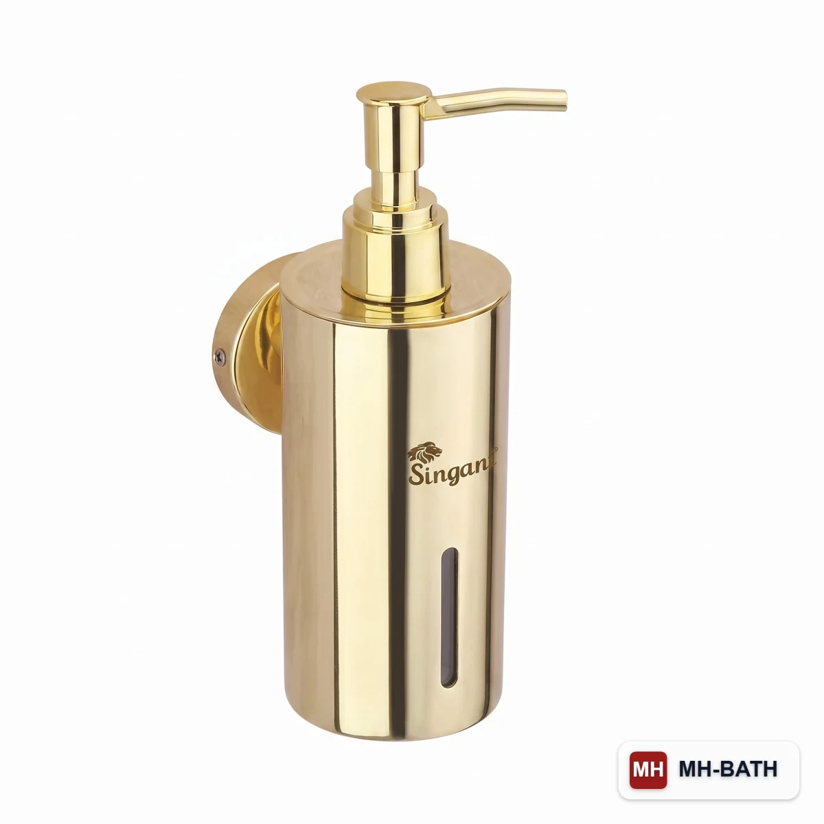 SS Soap Liquid Dispenser - Gold 