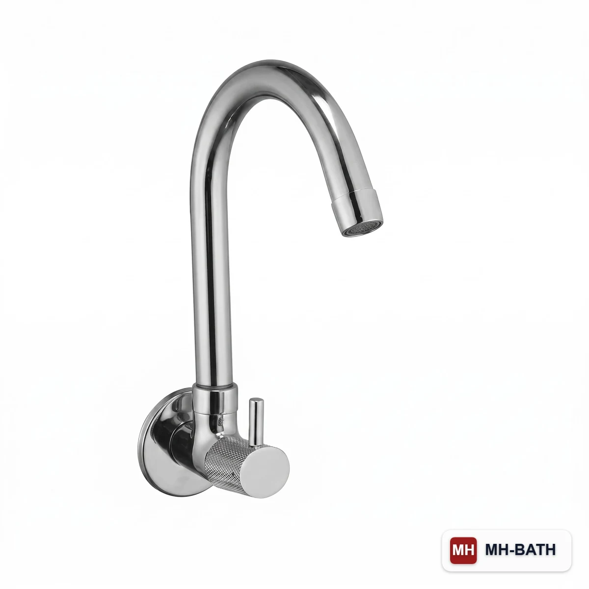 Sink Cock with Swivel Spout 