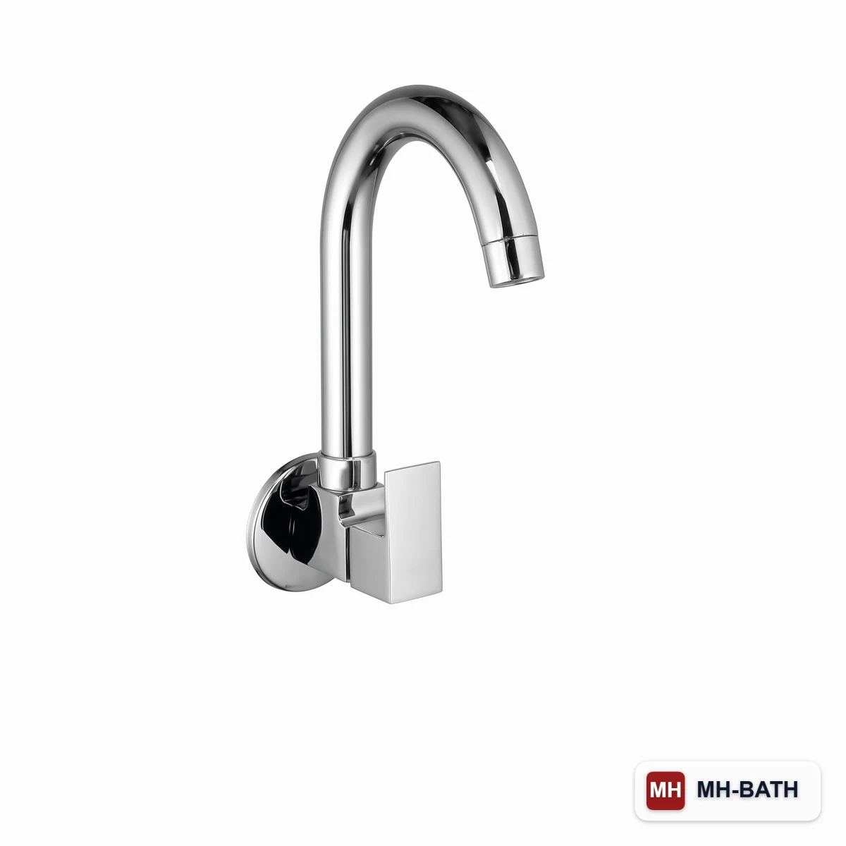 Sink Cock with Swivel Spoul