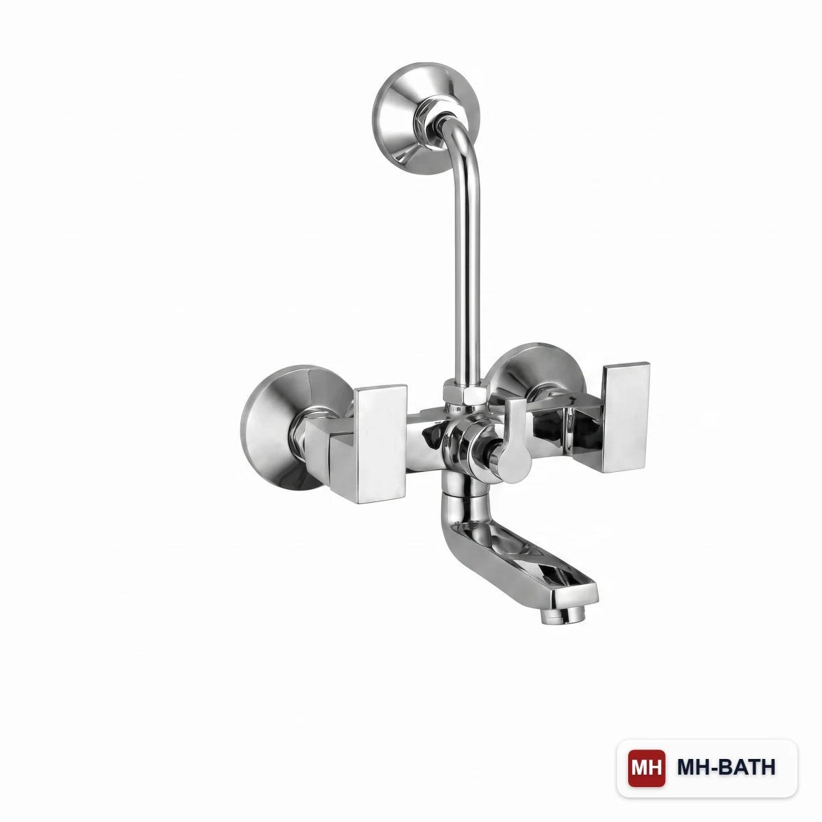 Wall Mixer with 'L' Bend