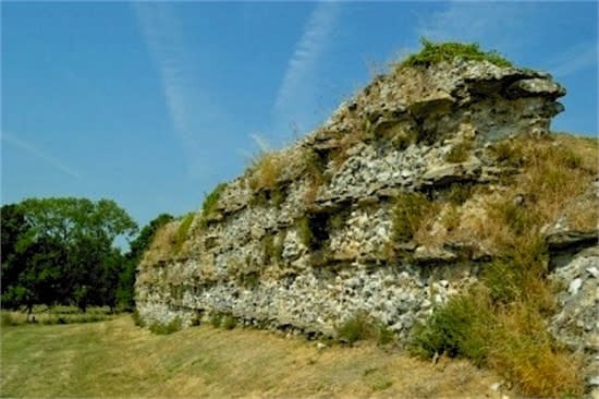 part of the Roman wall