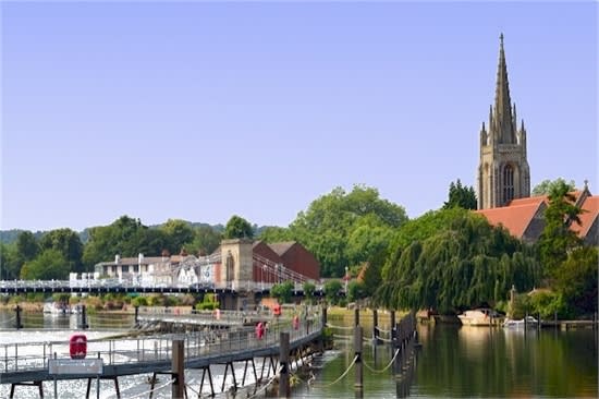 the weir, Marlow & Marlow Bridge