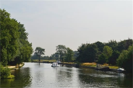 view from the lock
