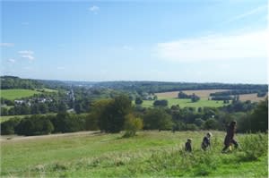 Combine a walk with visiting points of interest such as a mausoleum or the Hell-Fire Caves.