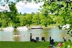 Hurley is a lovely small village near Marlow, known for its yearly canoe race.