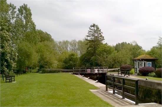 the lock area
