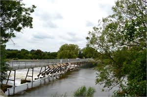 Benson lock and weir offer some great views of the River Thames.