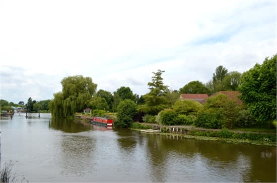 view from the lock