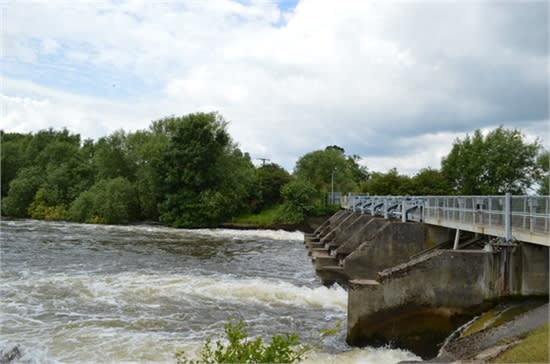 the weir