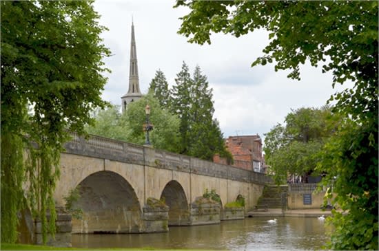 medieval Wallingford stone bridge