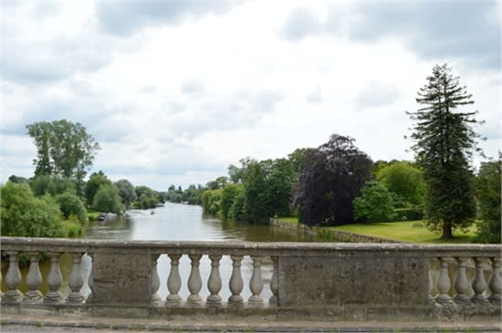 view towards the east