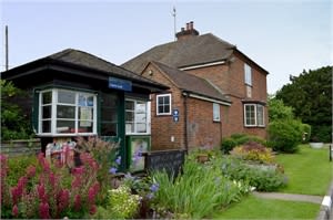 A quiet, pretty lock and impressive weir near Goring-on-Thames.
