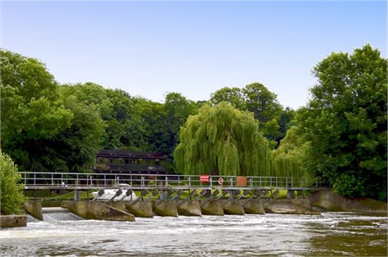 the weir